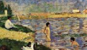 Study for A Bathing Place at Asnieres Georges Seurat